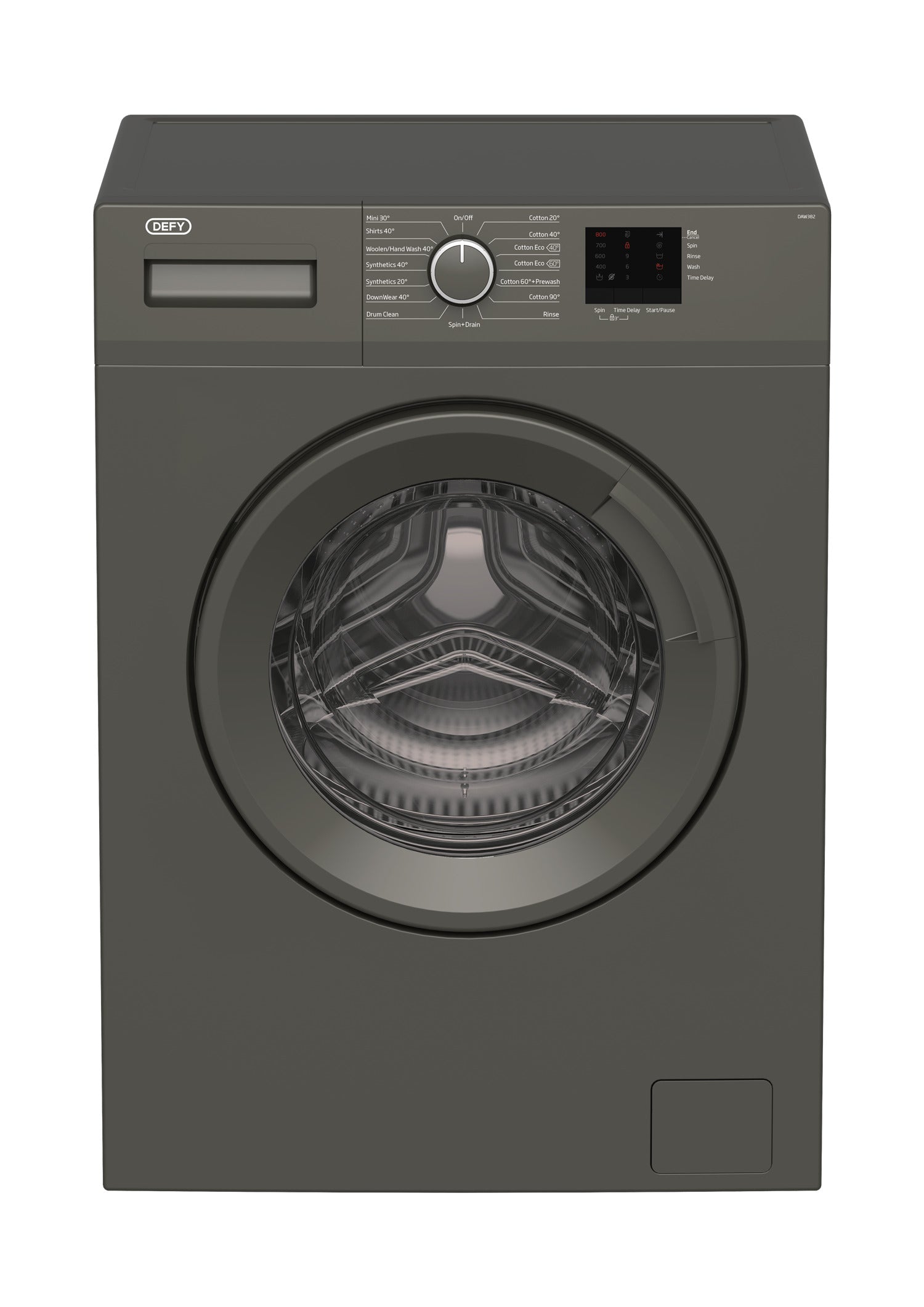 Defy 6kg Front Loader Washing Machine Metallic DAW382