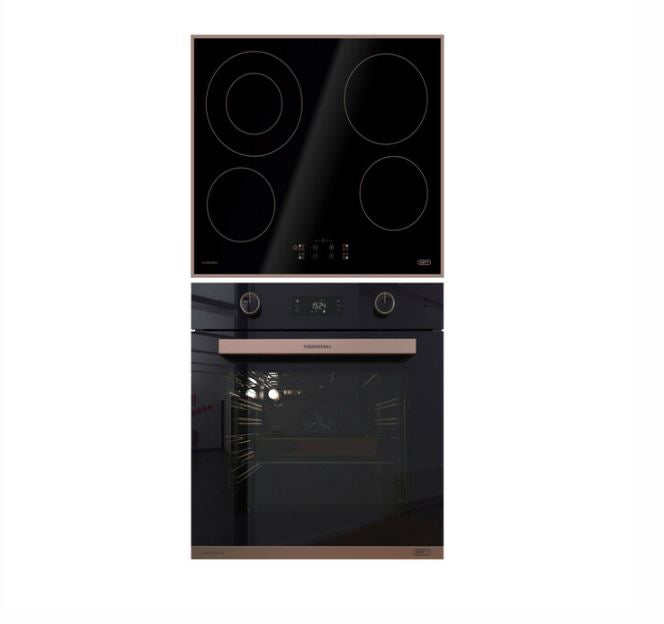 Defy Oven And Hob Set Rose Gold DCB115