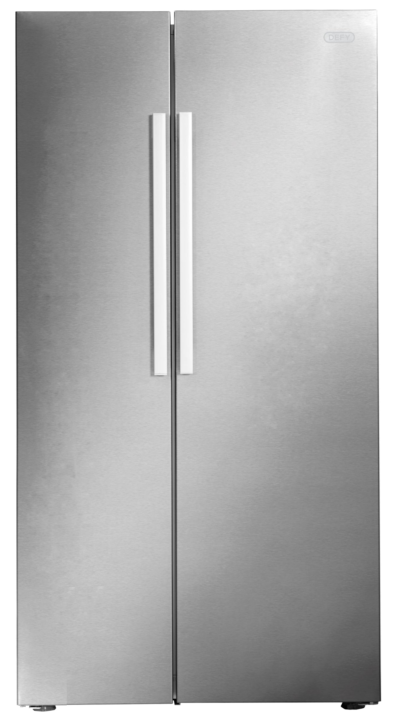 Defy 618L Side By Side Fridge Metallic DFF436