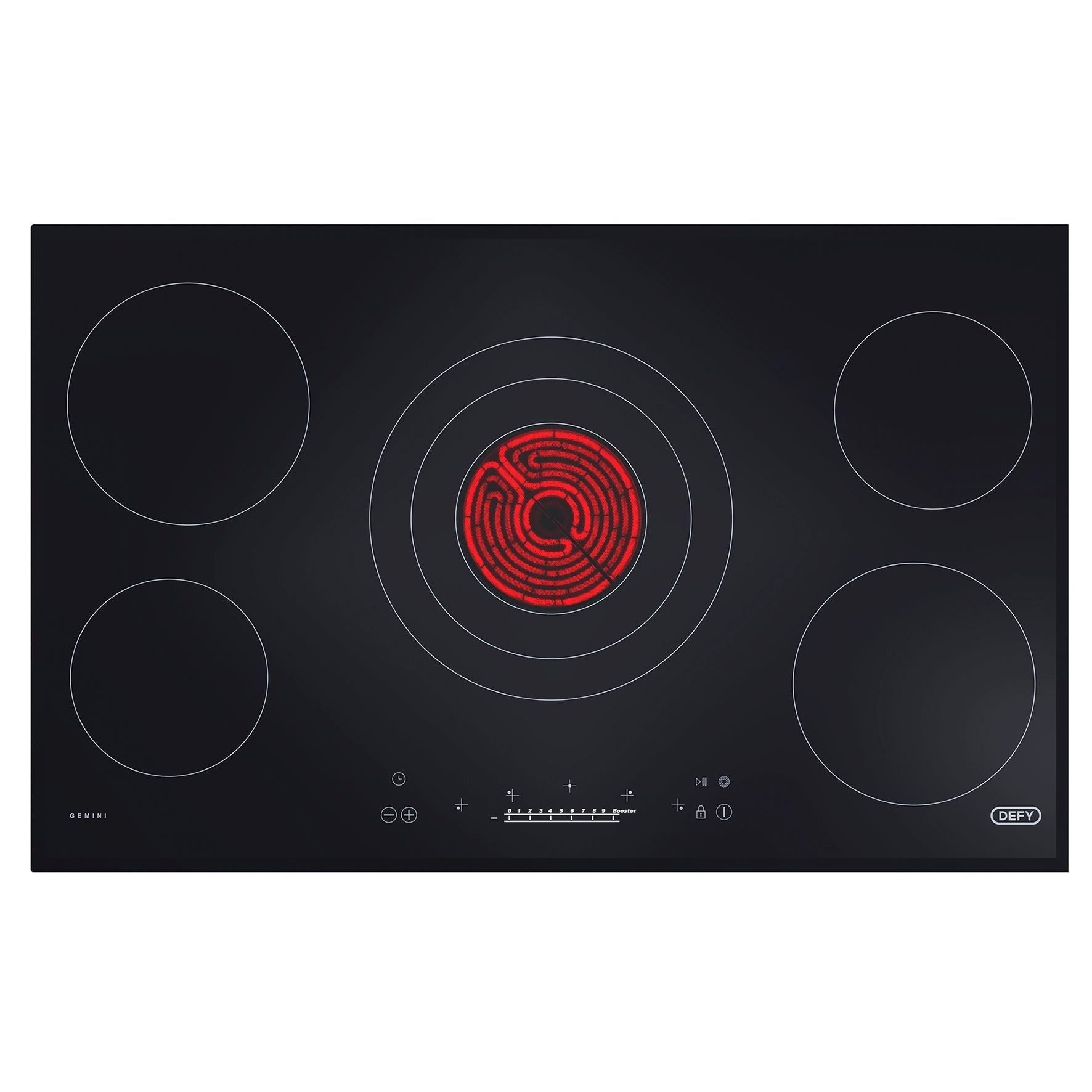 Defy Ceramic Hob Black DHD514