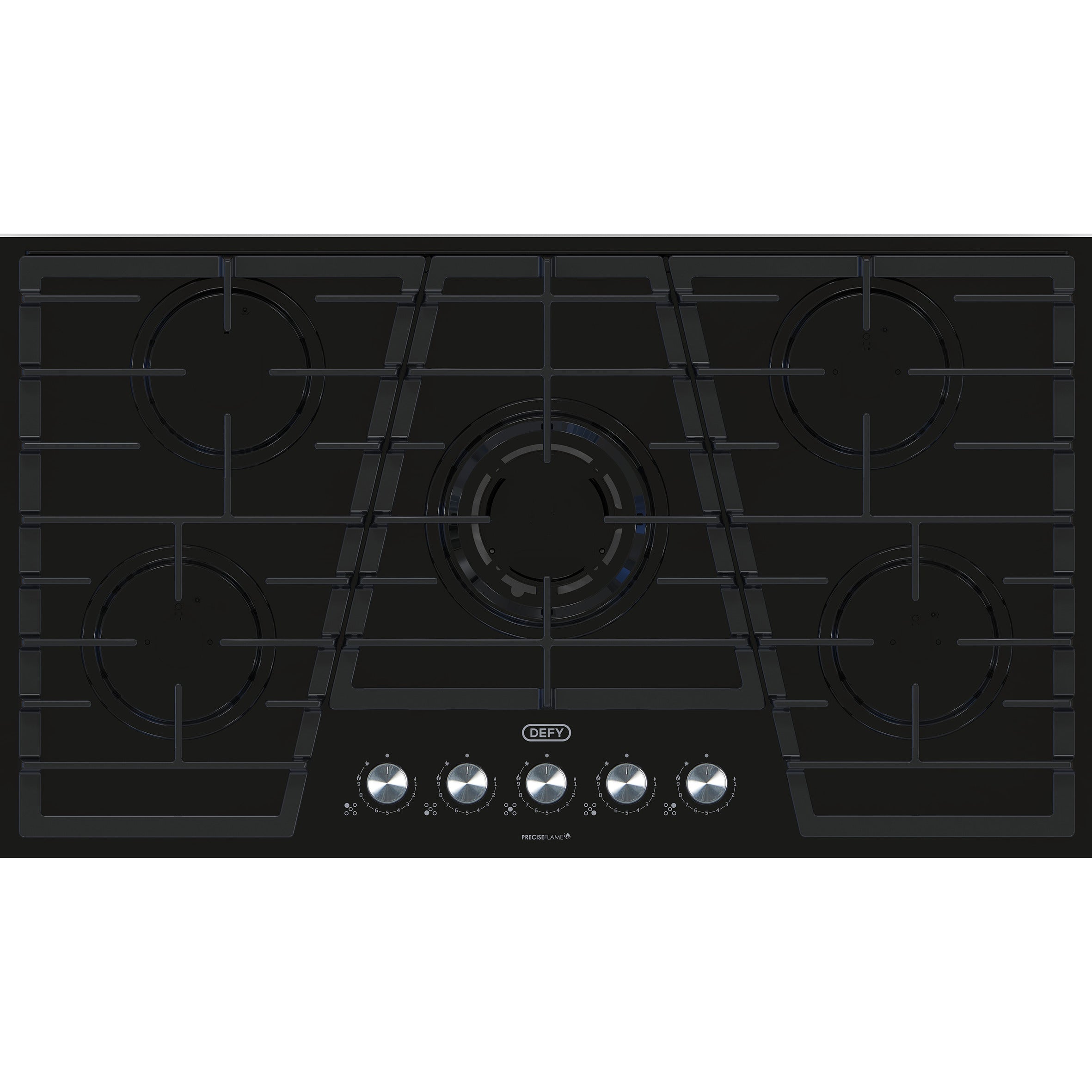 Defy 90cm Gas Hob Black DHG931