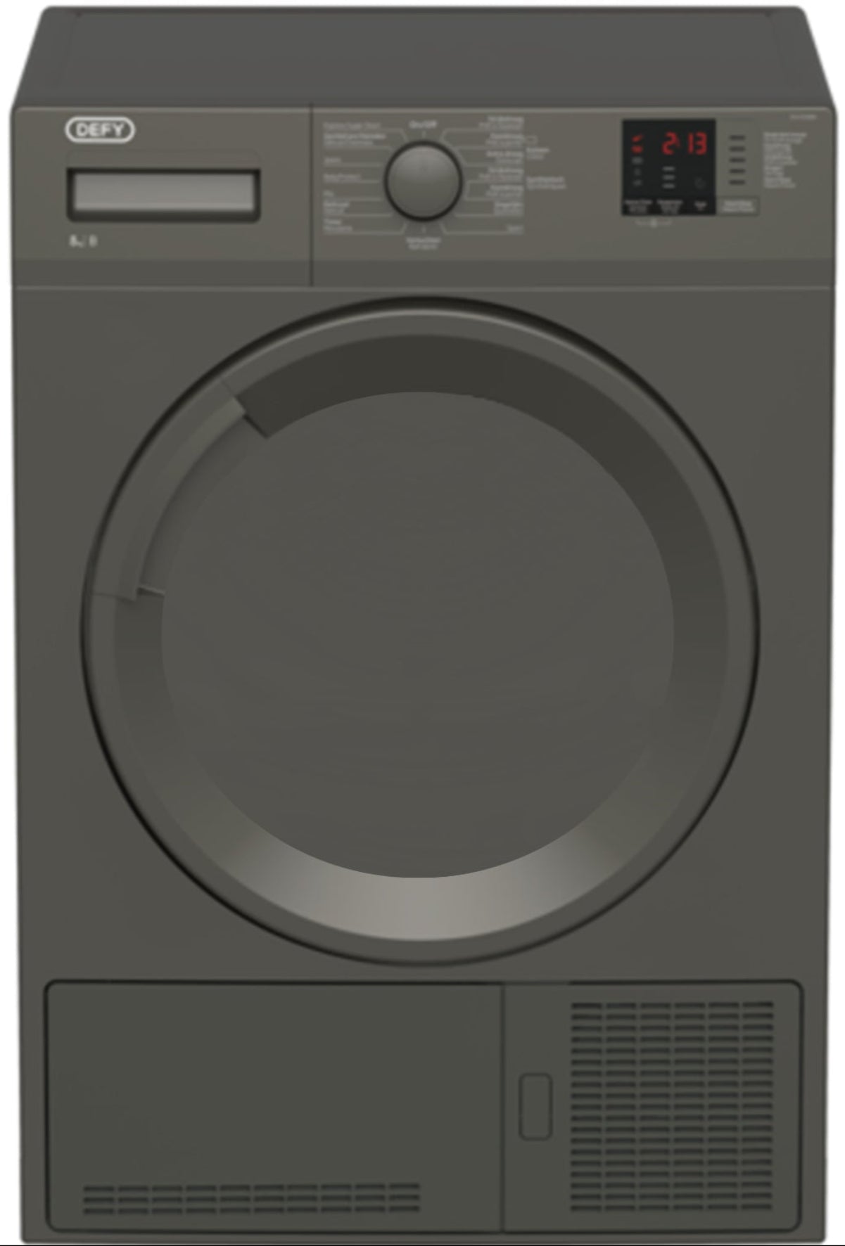 Defy 8kg Auto Dryer Manhattan Grey DTD317