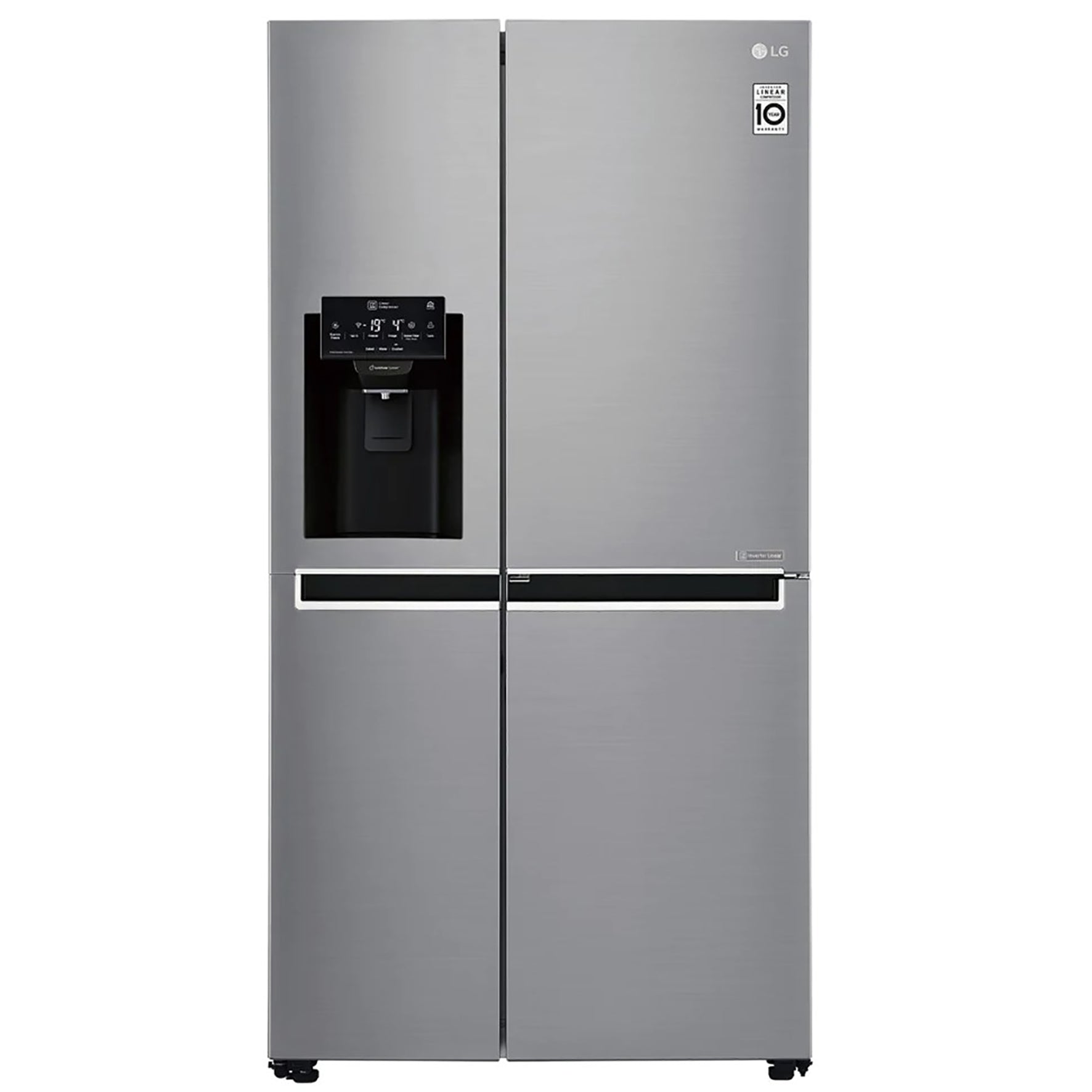 LG 601L Side By Side Fridge Silver GC-J247SLUV