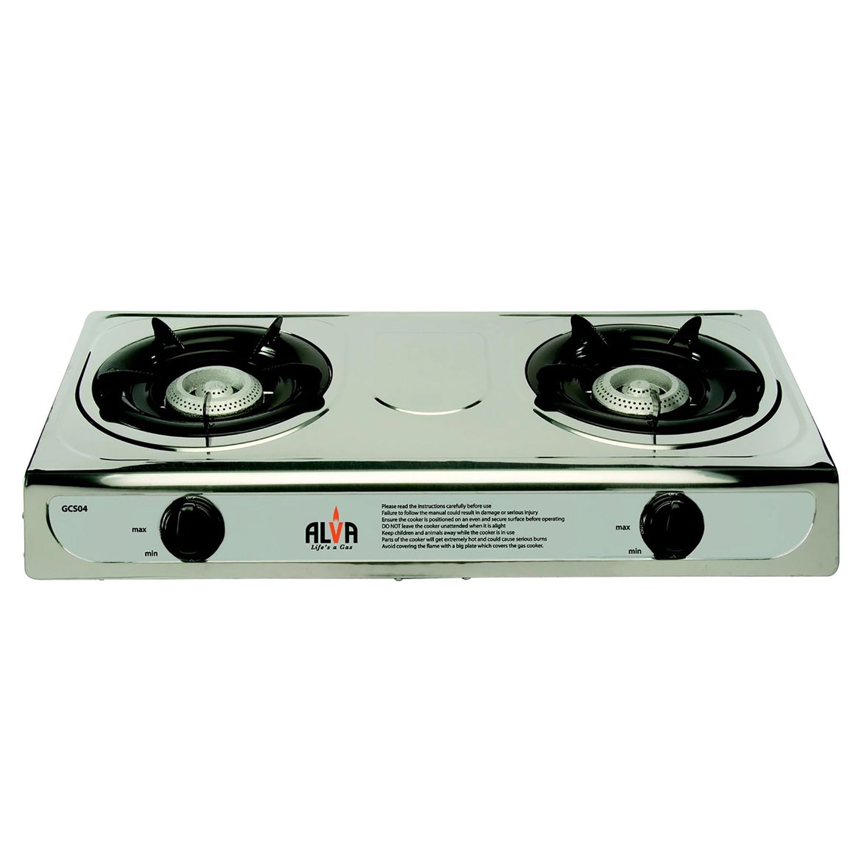 Alva Automatic Gas Cooker Stainless Steel GCS04