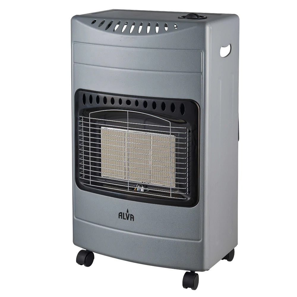 Alva 3 Panel Gas Heater Grey GH321