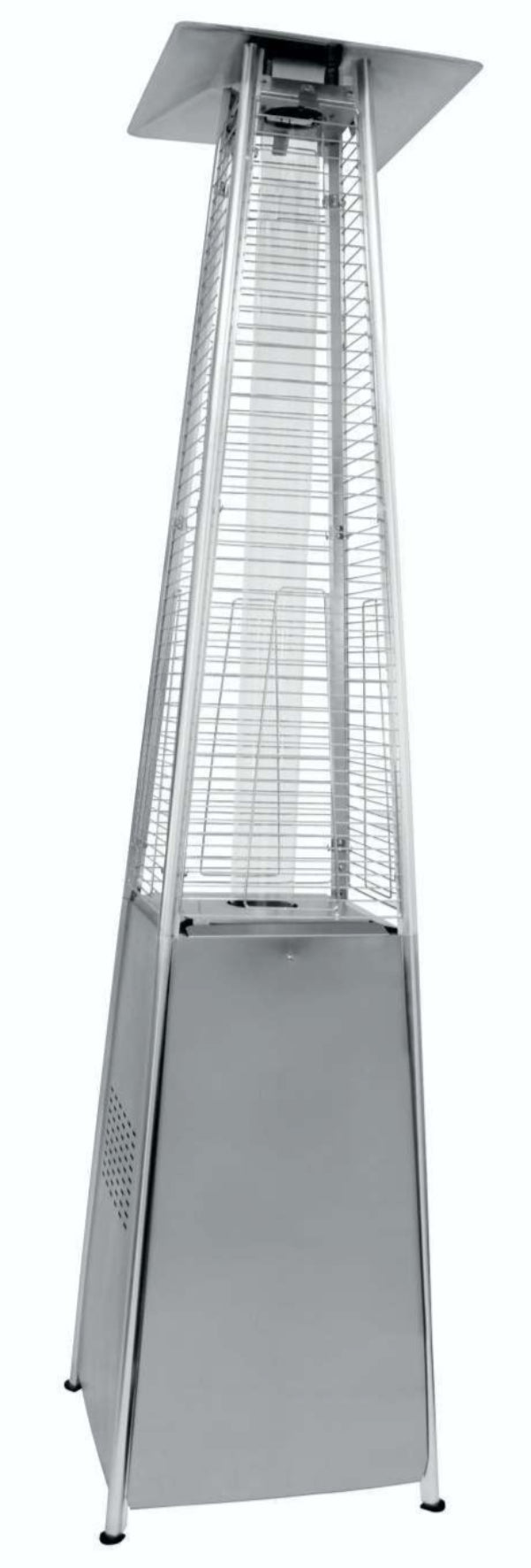 Alva Patio Heater Quartz Glass Tube Stainless Steel GHP20
