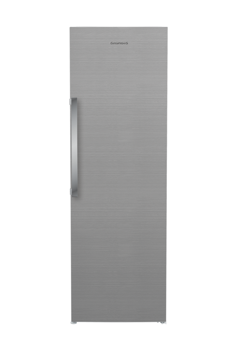 Grundig 375L Upright Fridge Silver GSN10621X