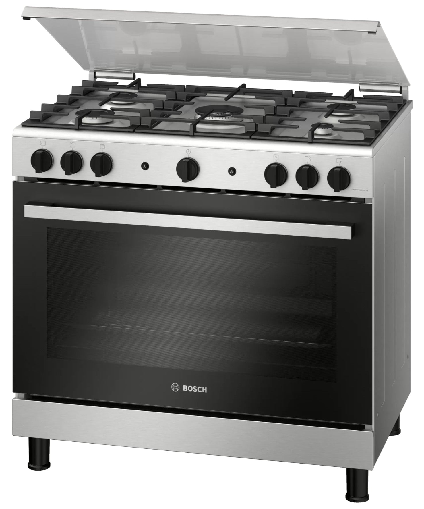 Bosch Full Gas Stove Stainless Steel HGV1F0Y50Z