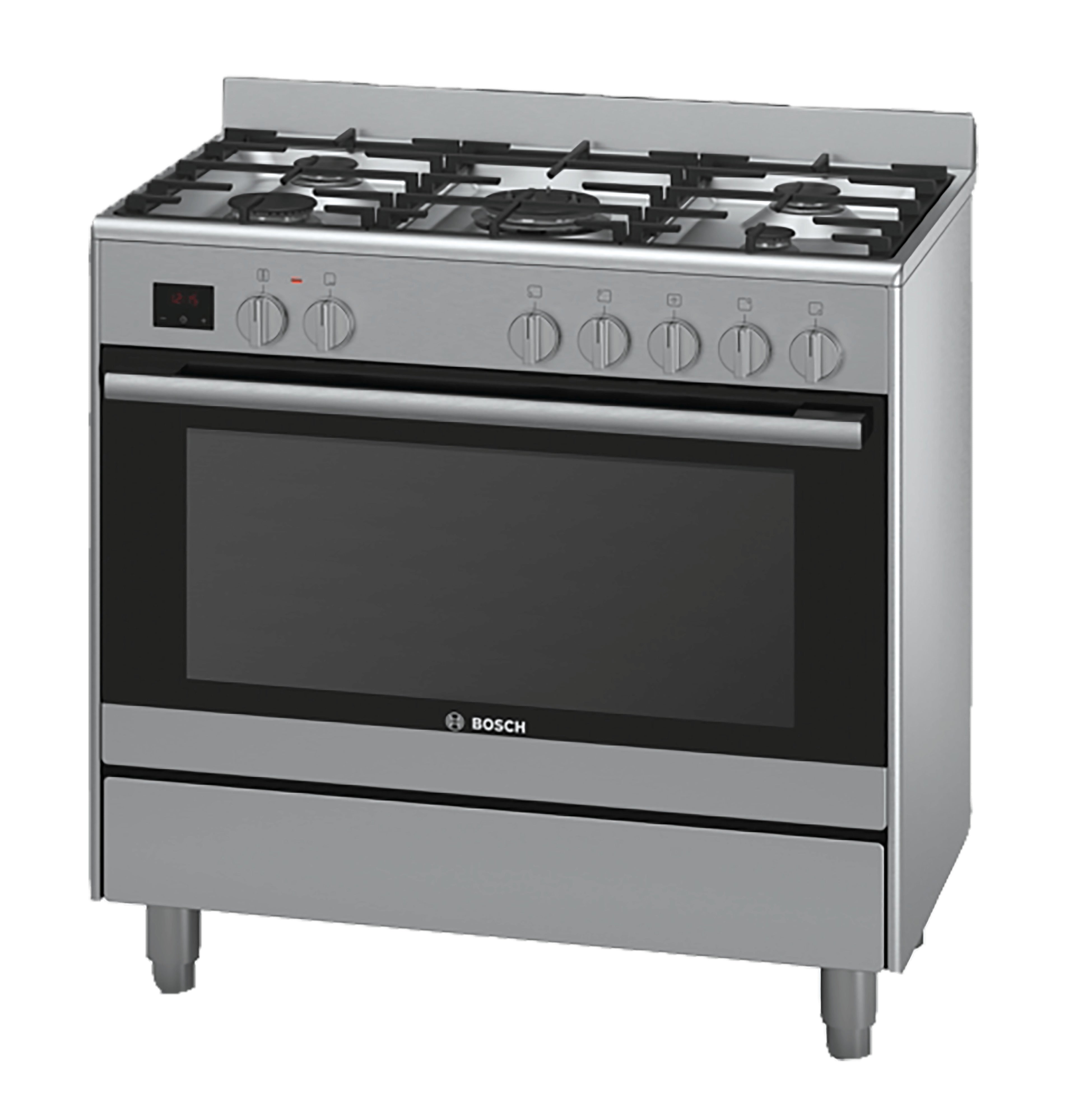 Bosch Gas Electric Stove Stainless Steel HSB737357Z