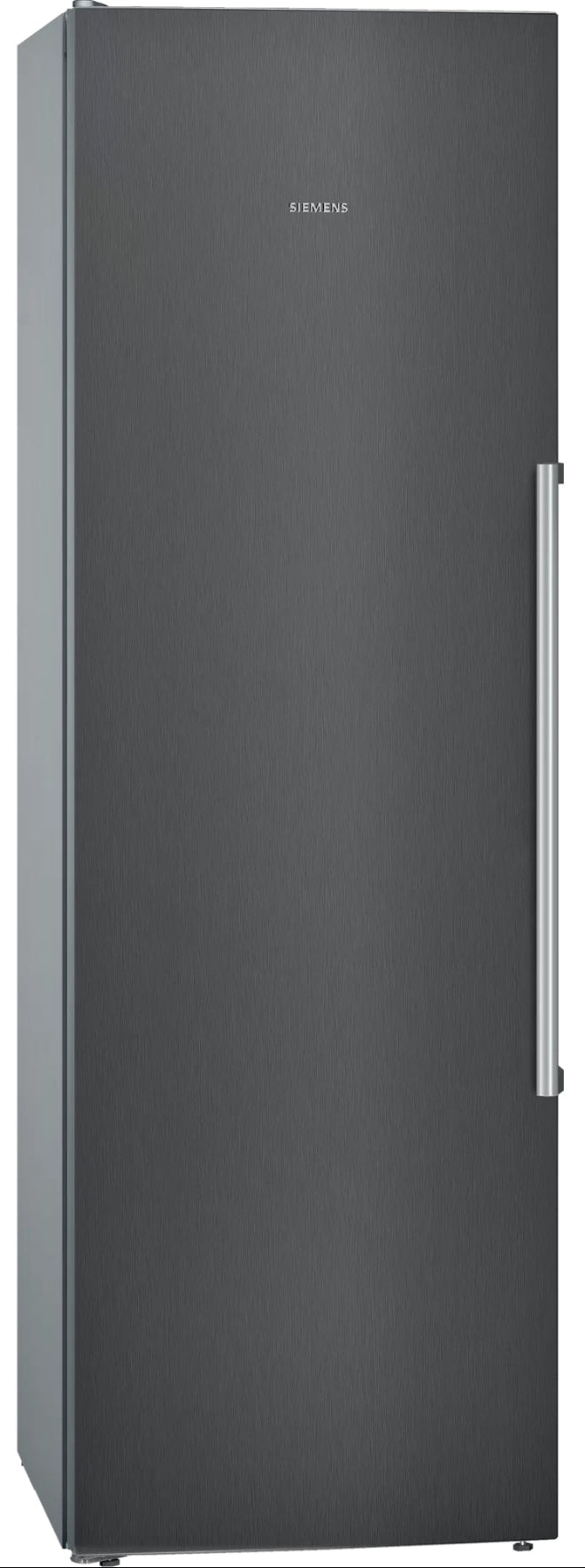 Siemens 346L Upright Fridge Black Steel KS36VAXEP