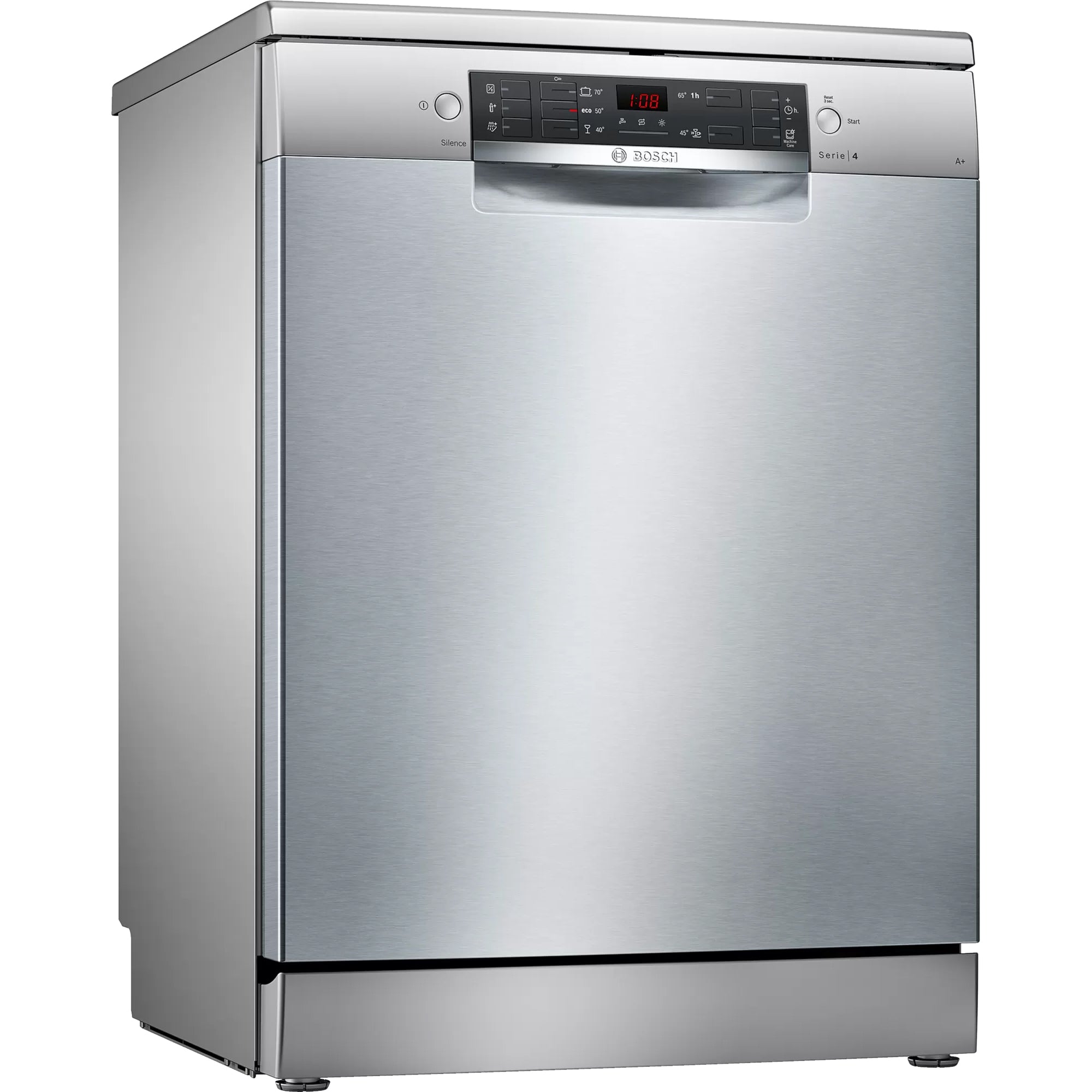 Bosch 13 Place Setting Dishwasher Silver Inox SMS45NI00T