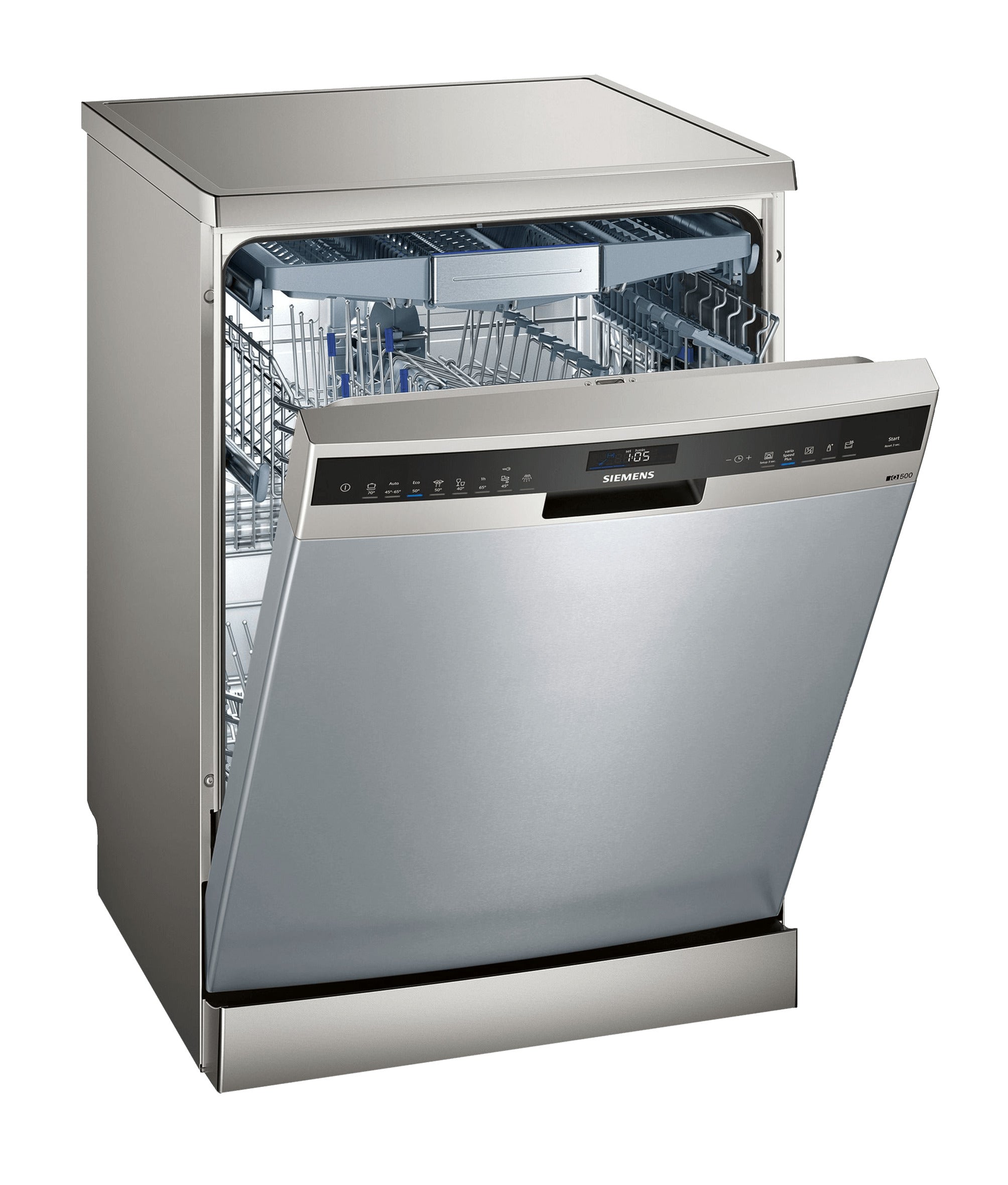 Siemens 13 Place Setting Dishwasher Silver Inox SN258I10TZ