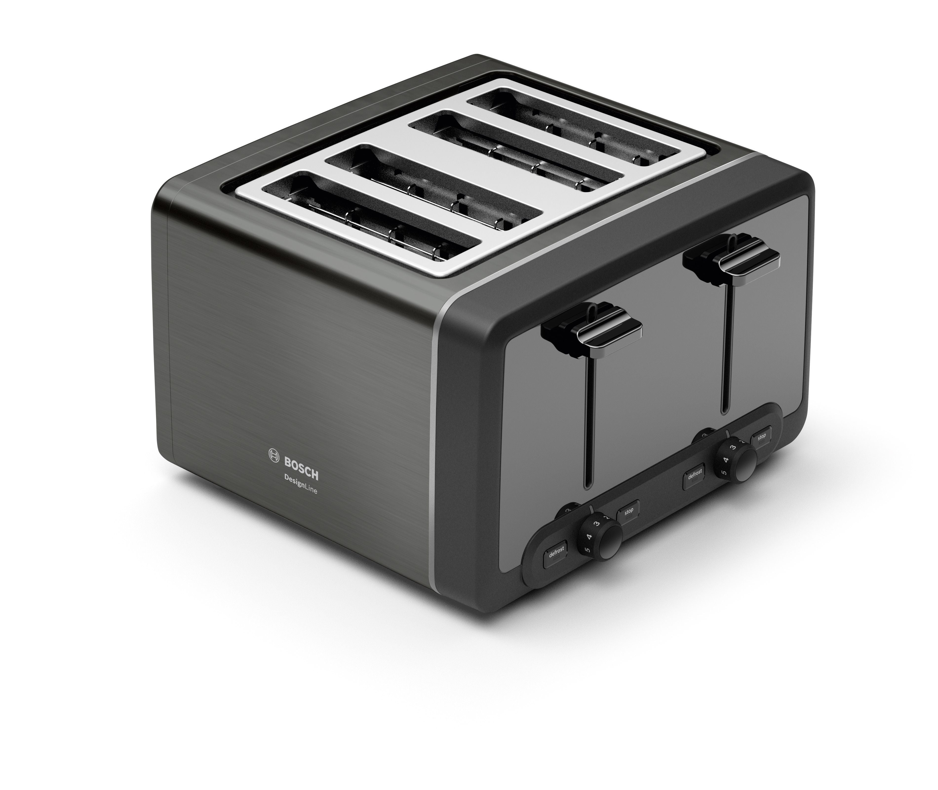 Bosch 4 Slice Toaster Grey TAT5P445GB