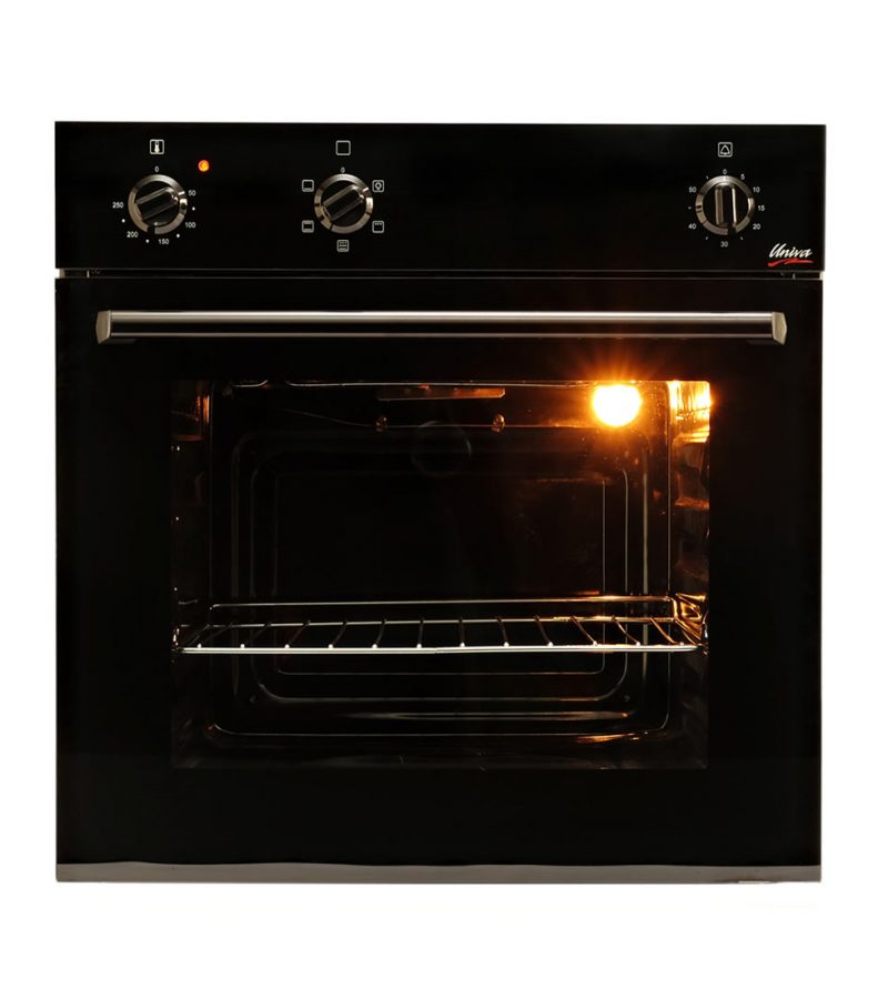 Univa Built In Oven Black U246B