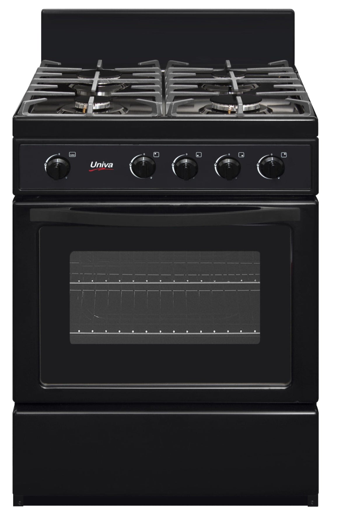 Univa 84L Gas/Electric Oven Black UGE016BI