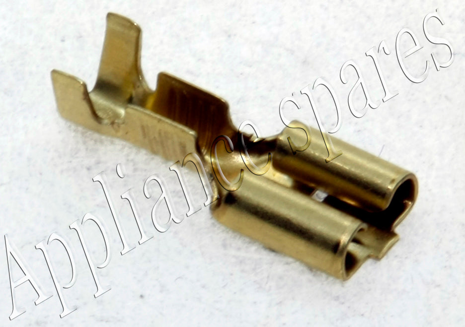 Female Push On Lug (Spade) (Pack Of 10)