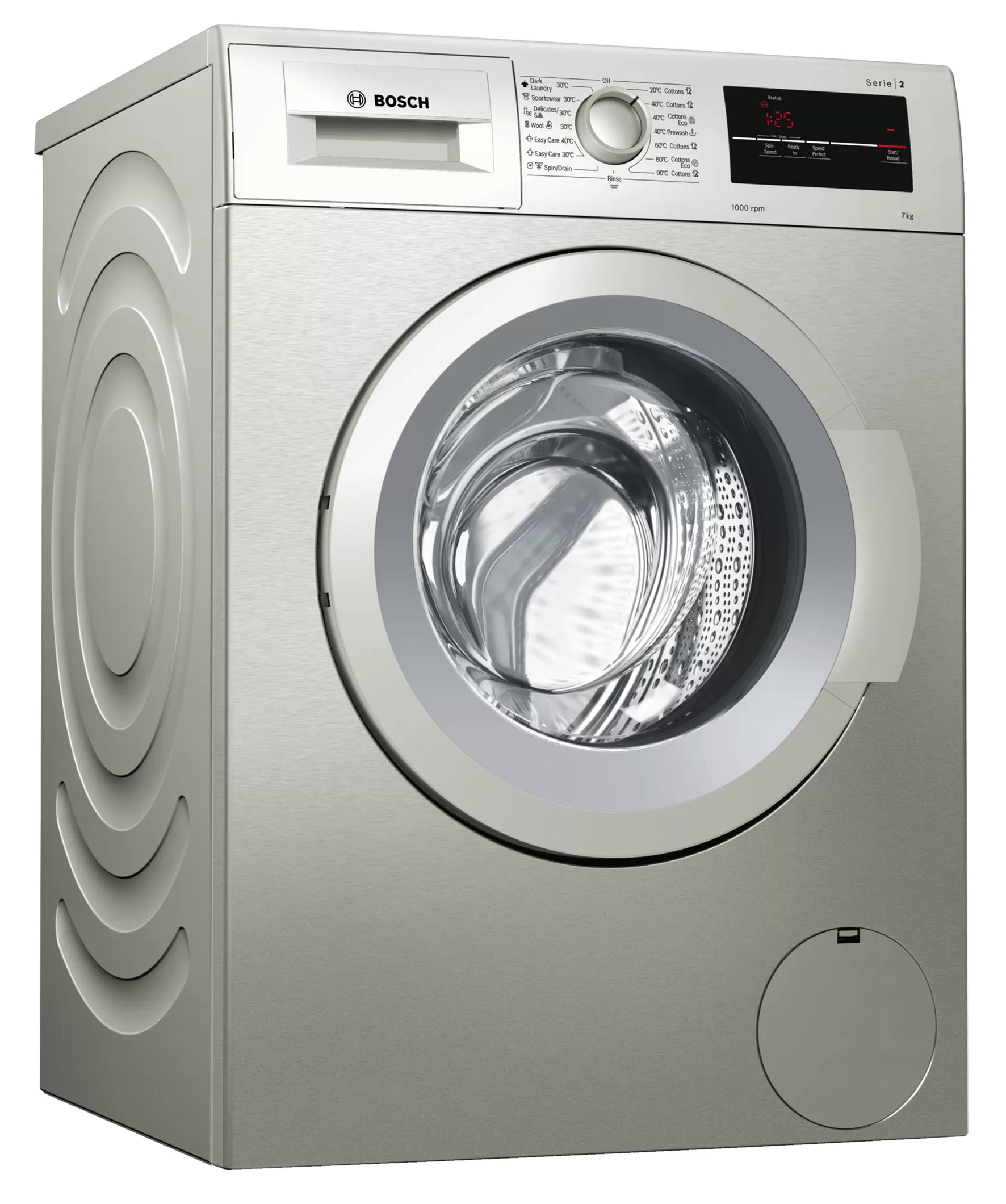 Bosch 7kg Front Loader Washing Machine Silver WAJ2017SZA
