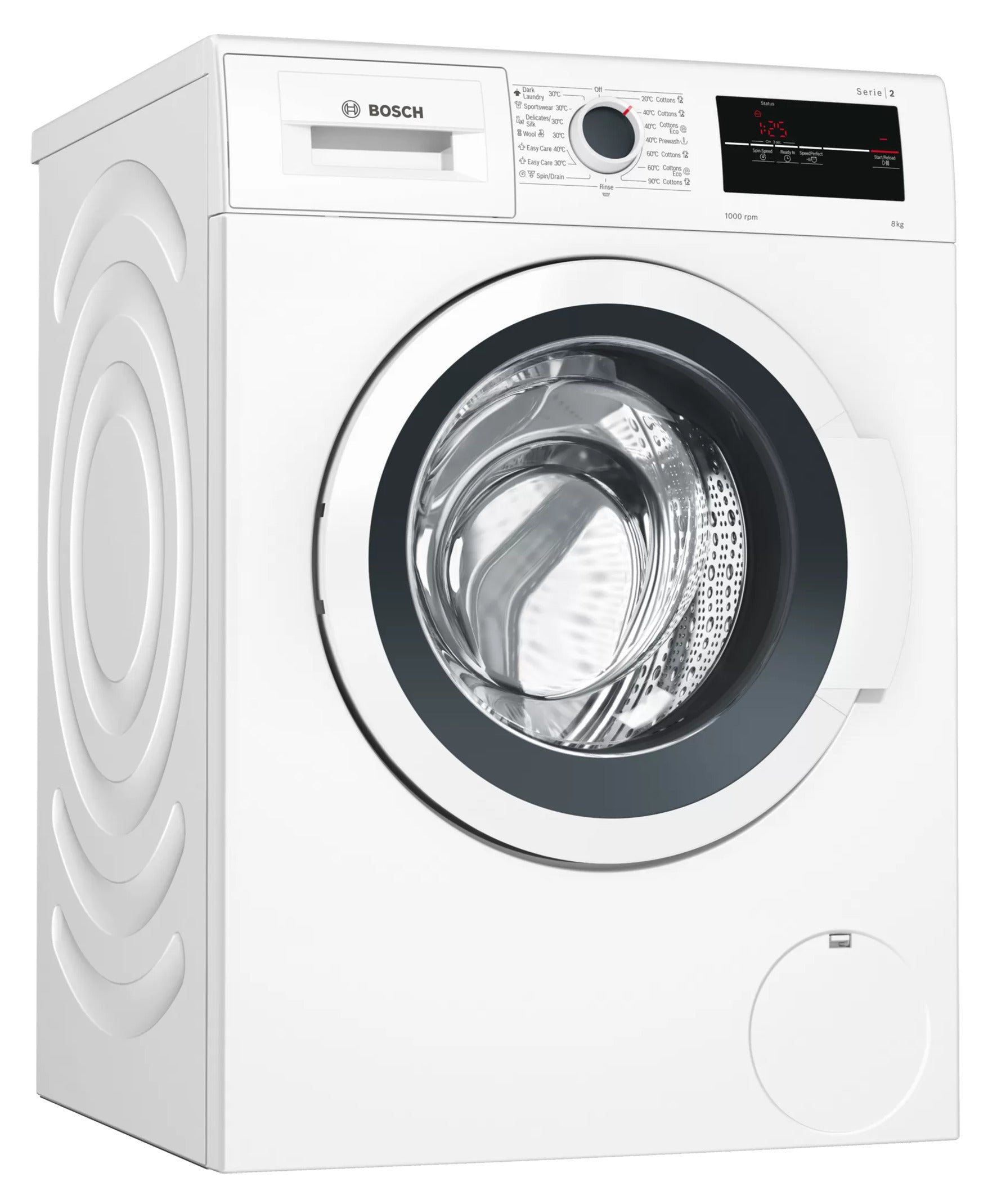 Bosch 8kg Front Loader Washing Machine White WAJ20180ZA