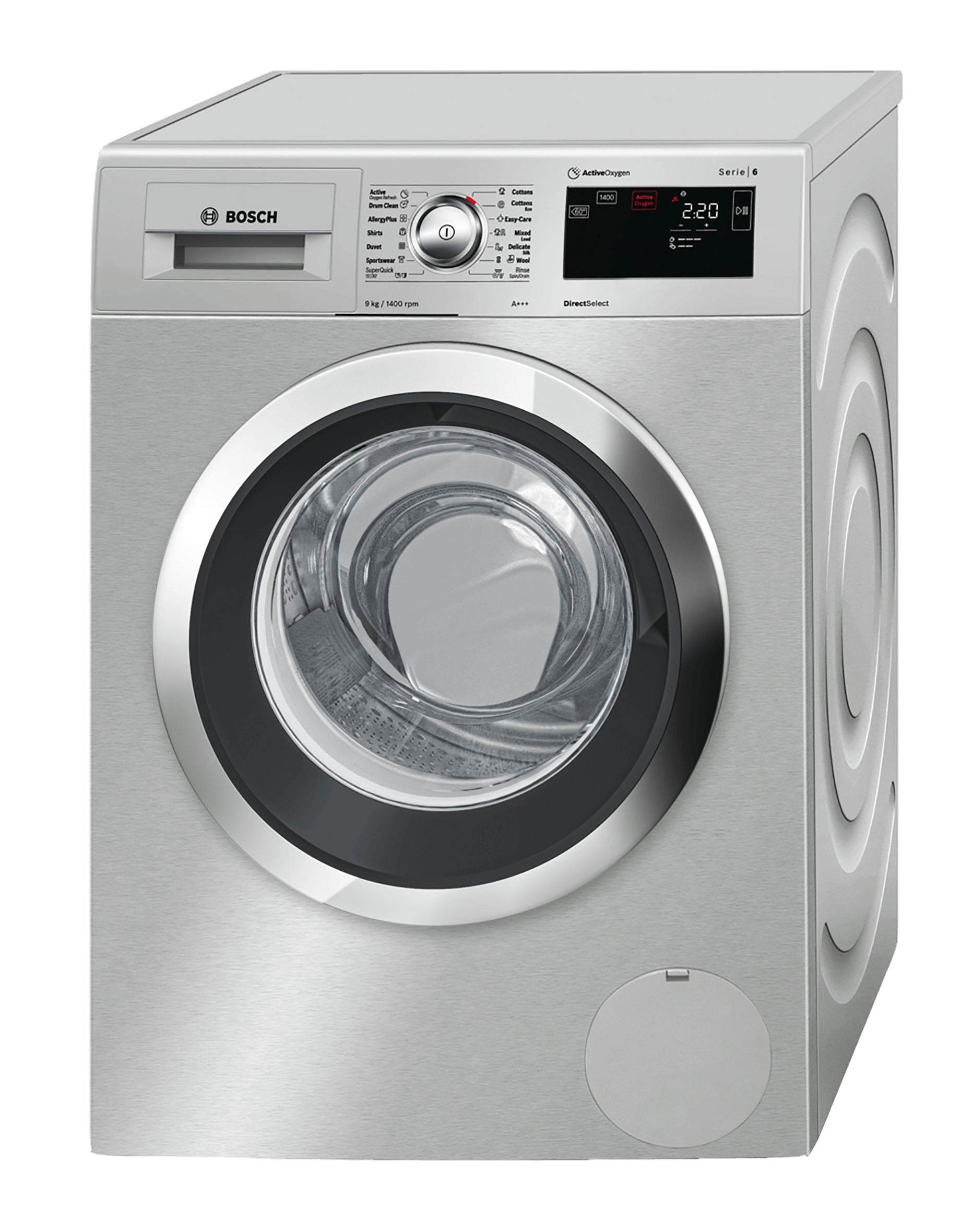 Bosch 9kg Front Loader Washing Machine Inox WAT2878XZA