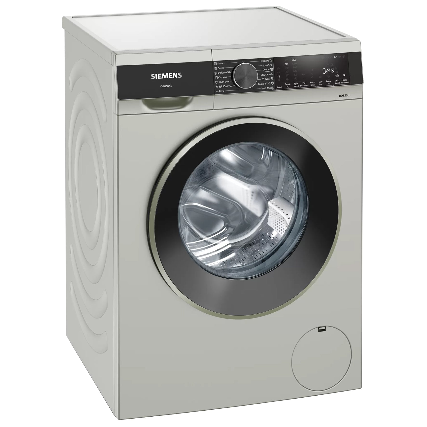 Siemens 10kg Front Loader Washing Machine Silver WG54A2XVZA