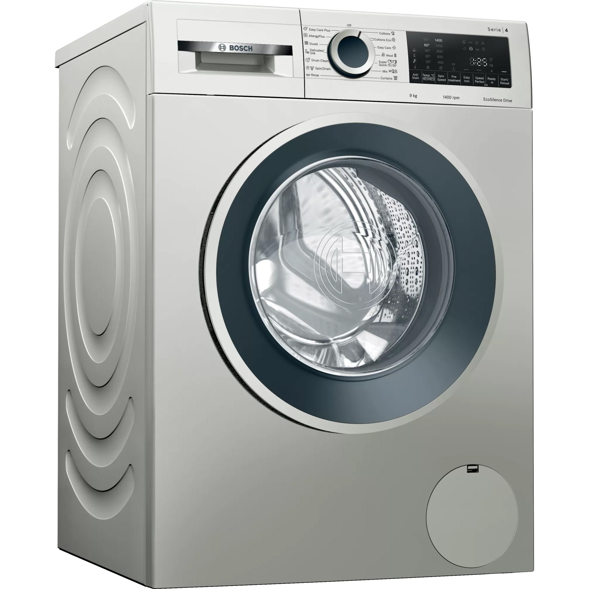 Bosch 9kg Front Loader Washing Machine Silver WGA144XVZA