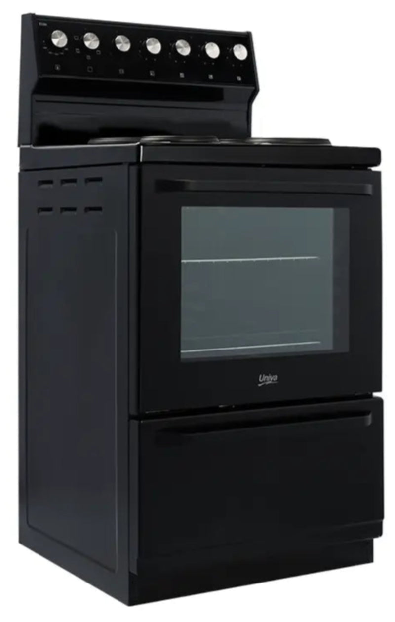 Univa Stove Black U126B-1-2