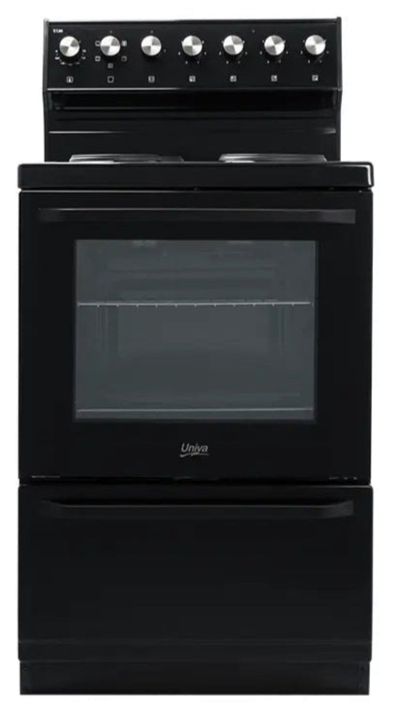 Univa Stove Black U126B-1-1