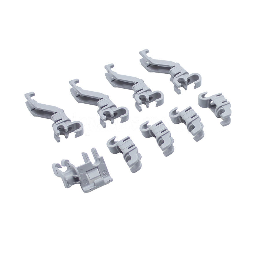 Bosch Dishwasher Bottom Basket Drawer Flip Tines Clips-1