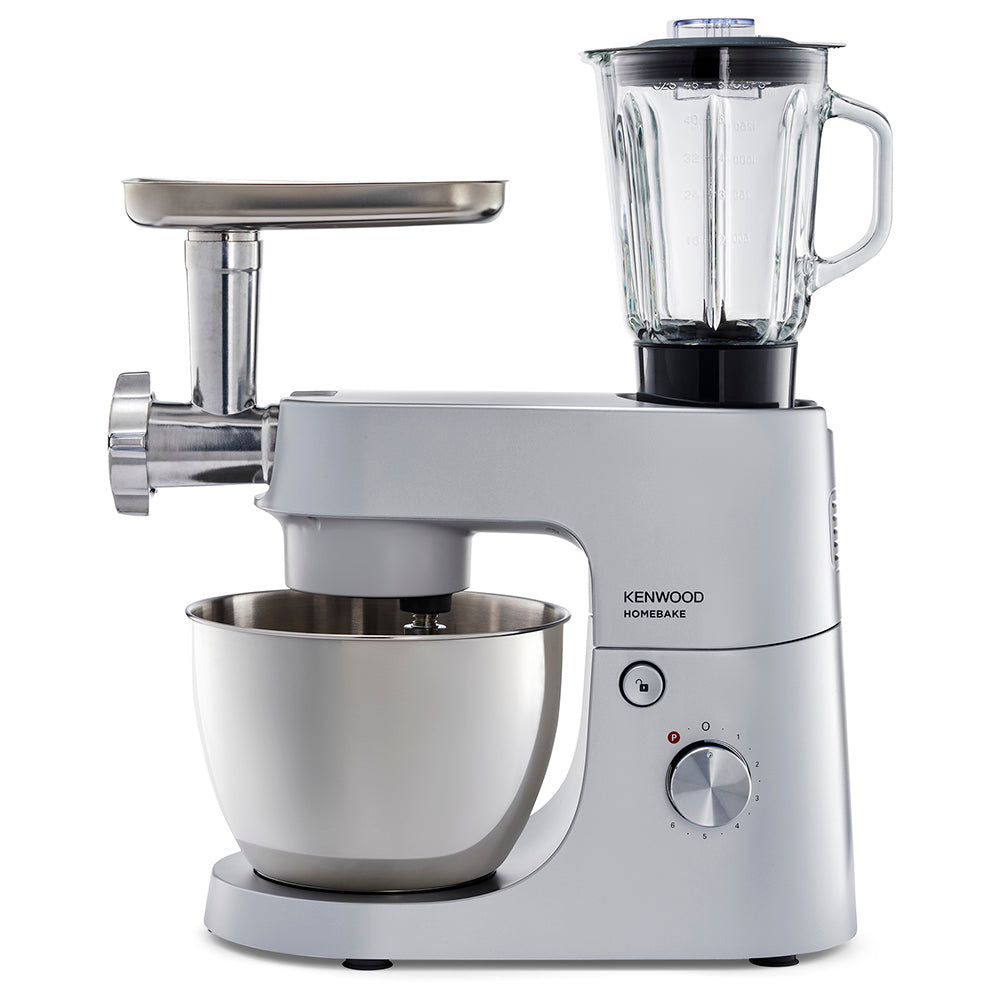 Kenwood Homebake Mixer, Blender & Meat Grinder Silver KHH01.220SI-1