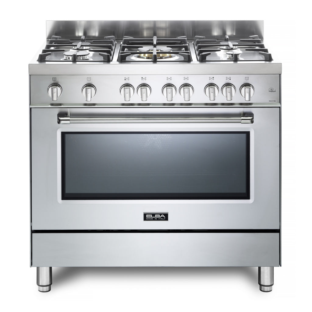 Elba Excellence 90CM 5 Burner Full Gas Stove Stainless Steel 01/9S4EX988N-1