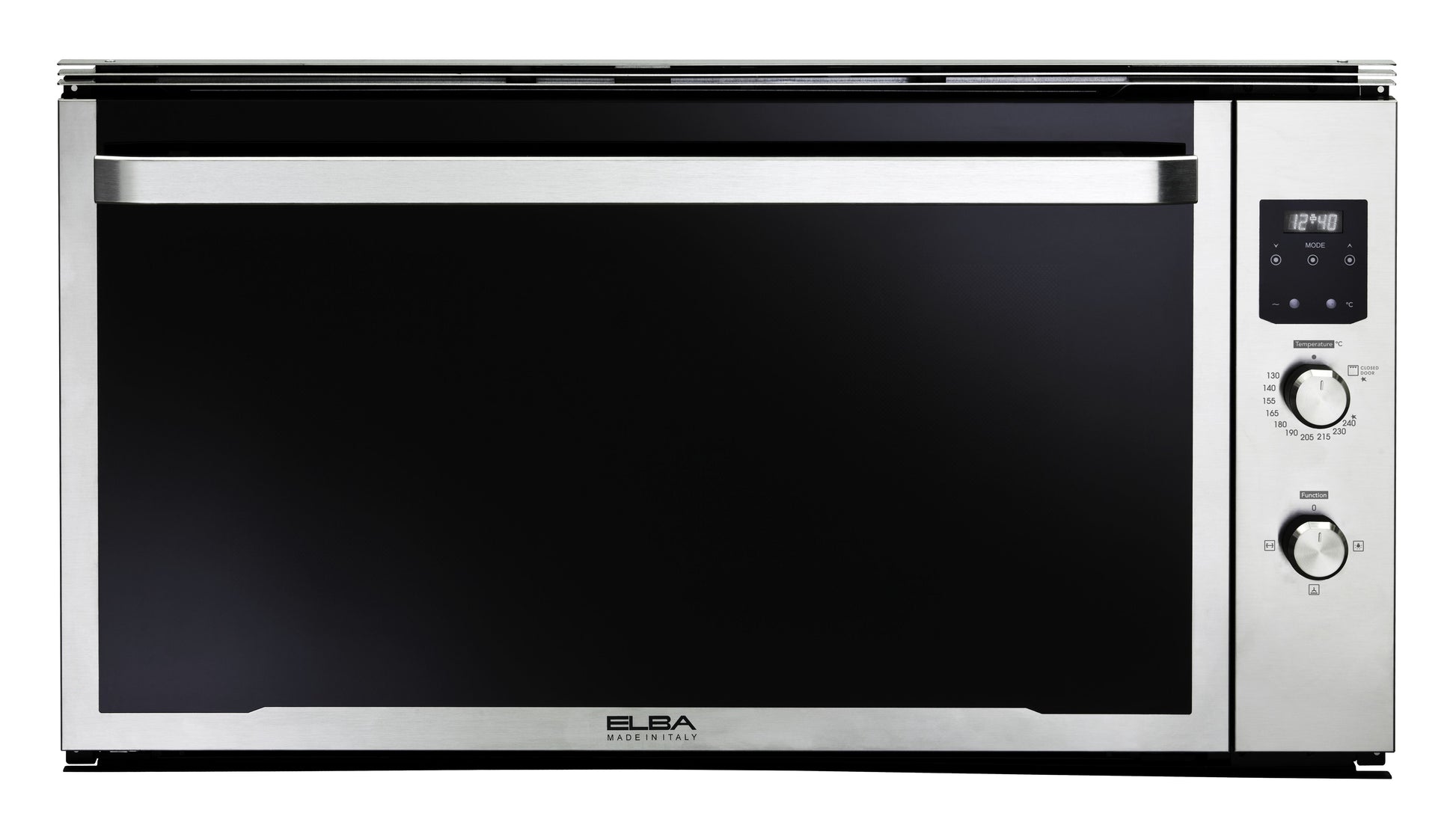 Elba Elio 90CM Gas Oven Stainless Steel with Black 02/ELIO 900G-1