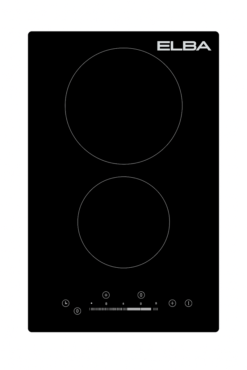 ELBA 30cm 2 Plate Black Ceramic Hob 02/LT2-07-1