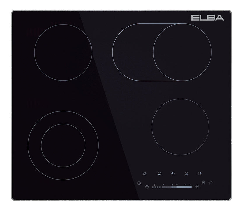 Elba 60cm 4 Plate Vitro-Ceramic Hob 02/LT401-1