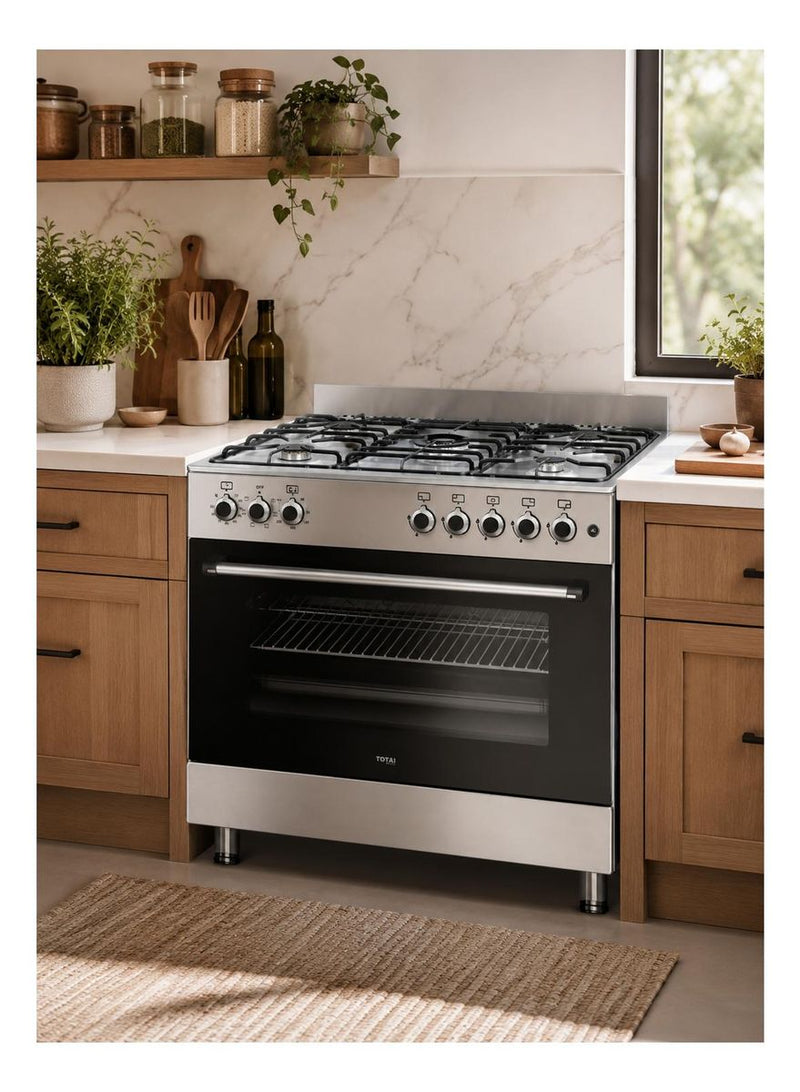 Totai Style Full Gas Stove 5 Burner Stainless Steel 03/T800-2