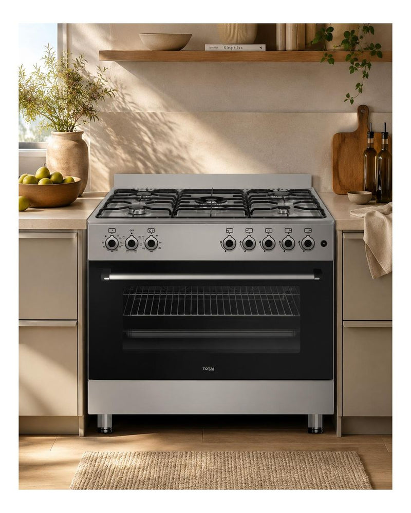 Totai Style Full Gas Stove 5 Burner Stainless Steel 03/T800-3