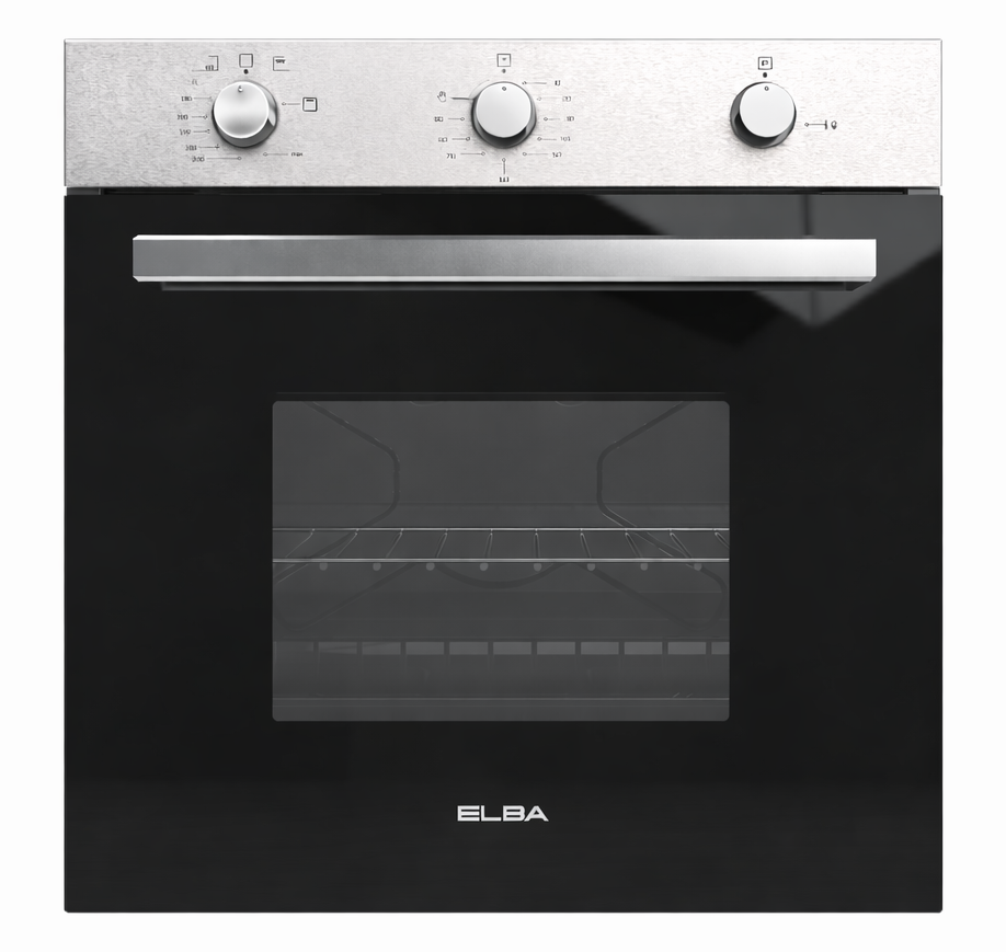 Elba Built in Gas Oven Black 04/TS-600FG-1