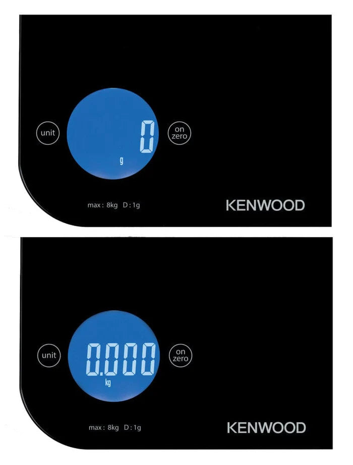 Kenwood Kitchen Scale with Touch Control Black WEP50.000BK