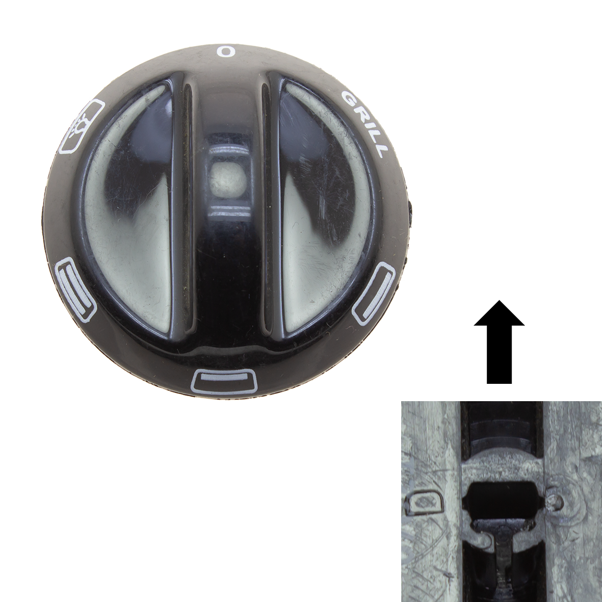 Defy Stove Selector Switch Knob