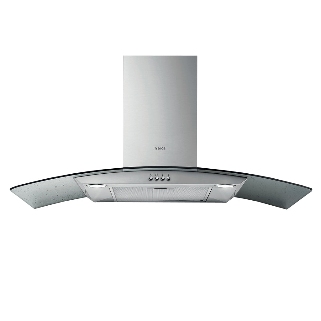 Elica 90cm Inox Chimney Extractor - 10/CIRCUS90-1