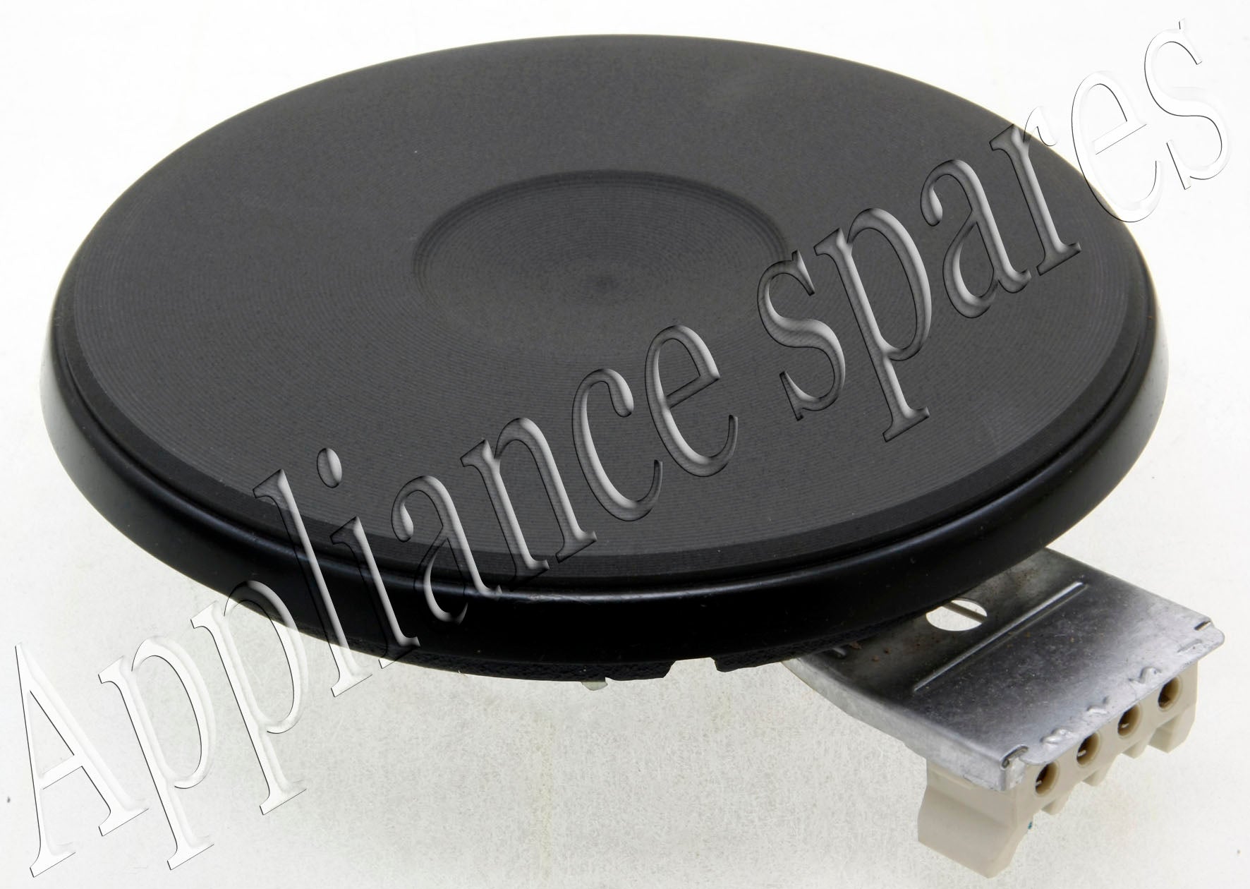 6" Solid Plate Low Heat 8mm Black Trim (145mm, 1000w)