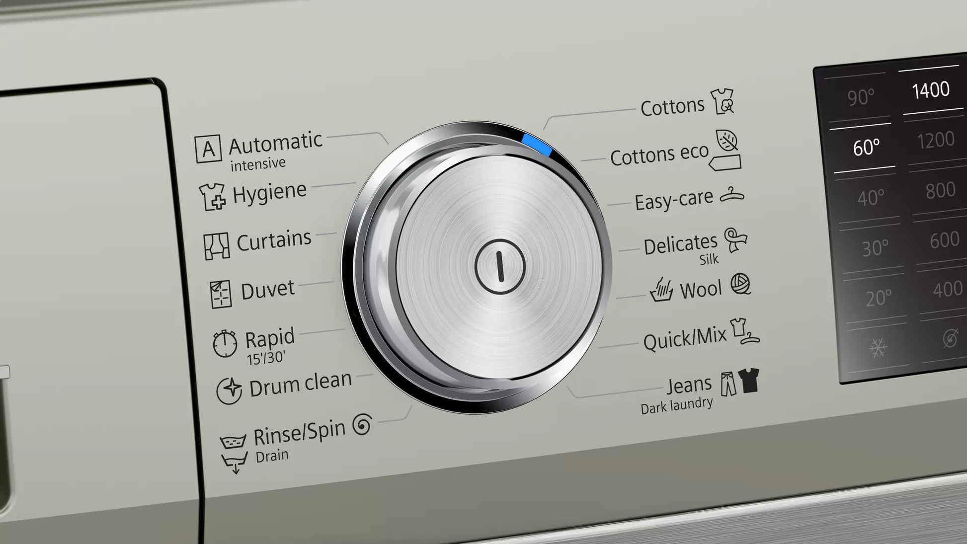 Siemens 9kg Front Loader Washing Machine Stainless Steel WM14T69XZA-3