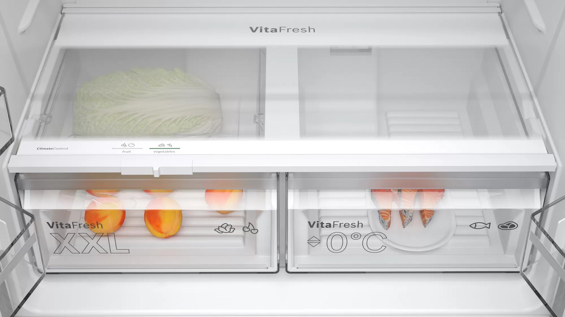 Bosch 605L French Door Series 4 Fridge Stainless Steel KFN96VPEA-3