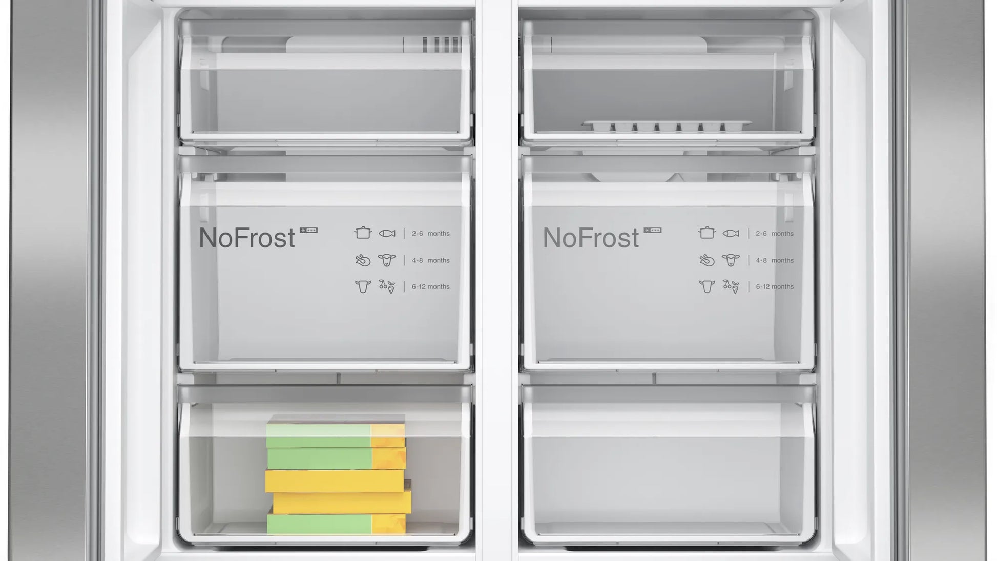 Bosch 605L French Door Series 4 Fridge Stainless Steel KFN96VPEA-5
