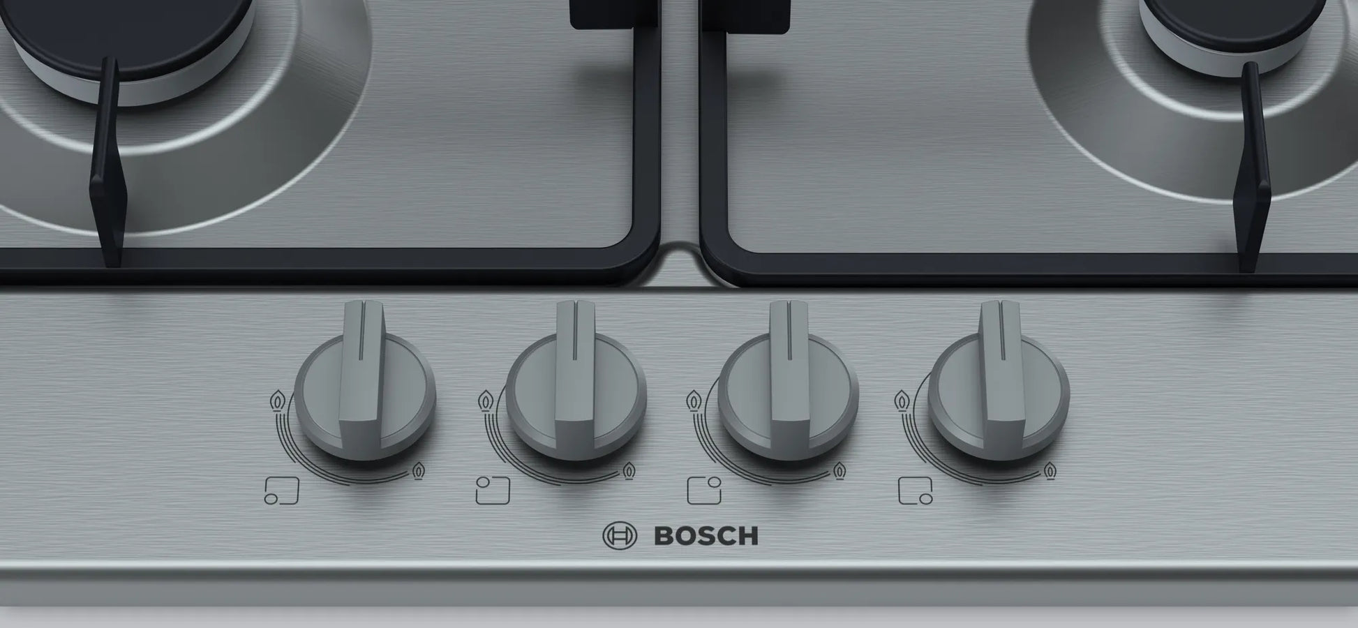 Bosch Serie 4 Gas Hob Stainless Steel PGH6B5B62Z-2