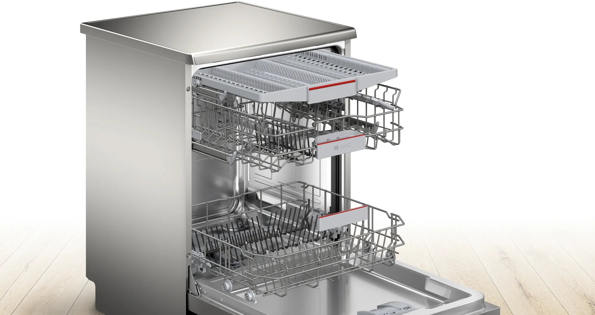Bosch 13 Place Setting Dishwasher Silver Inox SMS45NI00Z