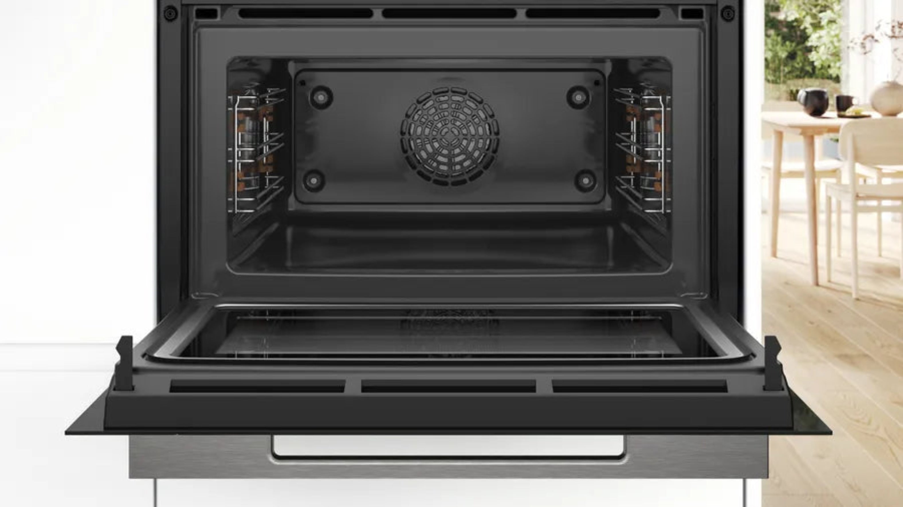 Bosch Built-In Microwave Oven Black Glass CMG7241B1