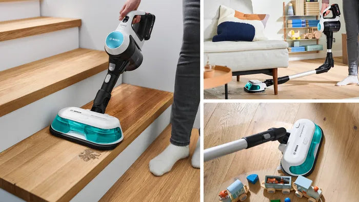 Bosch Rechargeable 2 in 1 Vacuum Cleaner and Mop Unlimited 7 BCS71HYG1-33