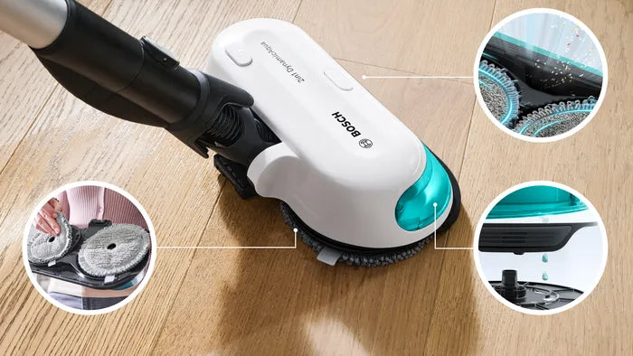 Bosch Rechargeable 2 in 1 Vacuum Cleaner and Mop Unlimited 7 BCS71HYG1-80
