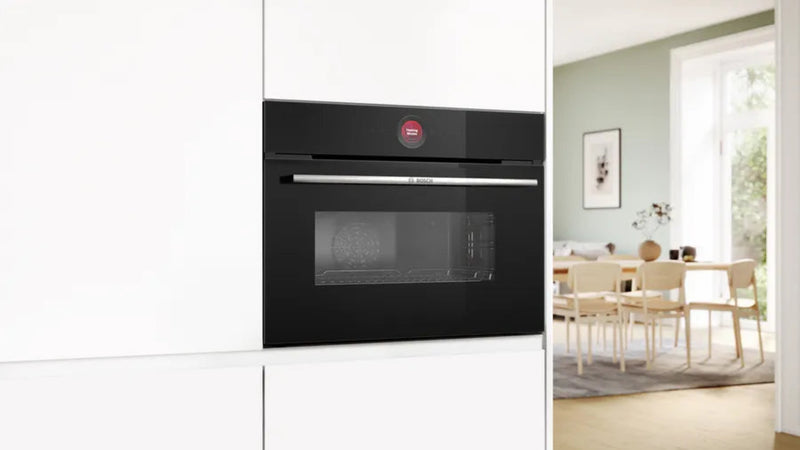 Bosch Built-In Microwave Oven Black Glass CMG7241B1-2