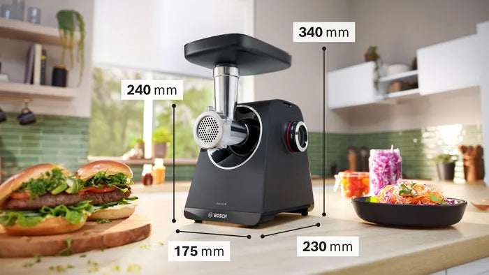 Bosch Meat Mincer Black MFWS440B